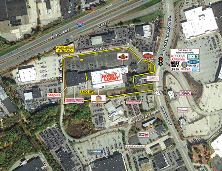 A look at South Willow Shopping Center commercial space in Manchester