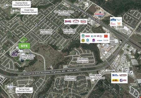 A look at 2.5 AC on Barron Road & Victoria Avenue commercial space in College Station
