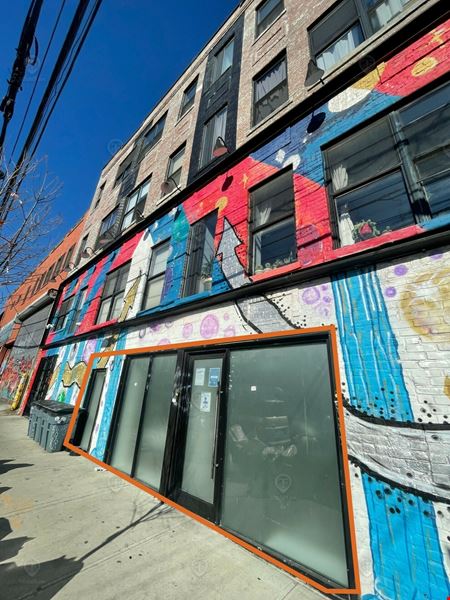 A look at 1,400 SF | 269 Meserole St | Renovated Retail/Office Space for Lease Retail space for Rent in Brooklyn