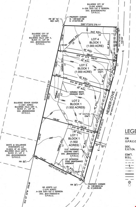 A look at Heimer Cove (Lot 3) Property in Bulverde commercial space in Bulverde