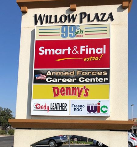 A look at Willow Plaza Shopping Center Retail space for Rent in Clovis