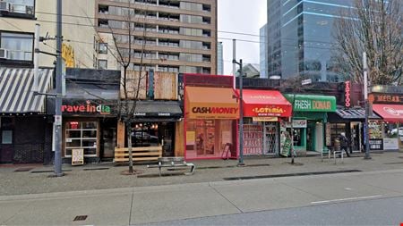 A look at 1015 Granville Street Retail space for Rent in Vancouver