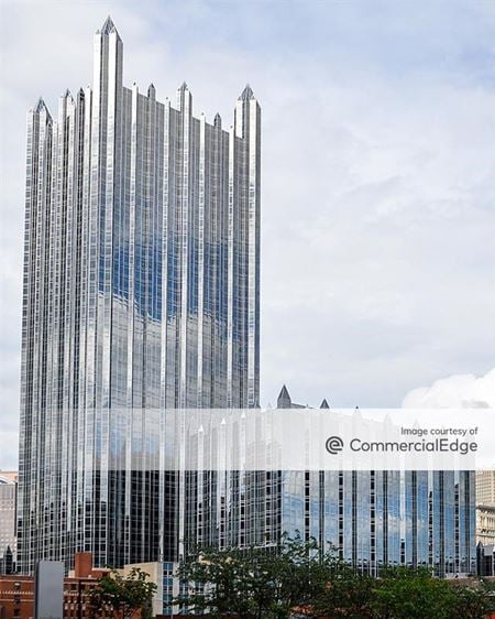 A look at One PPG Place Office space for Rent in Pittsburgh