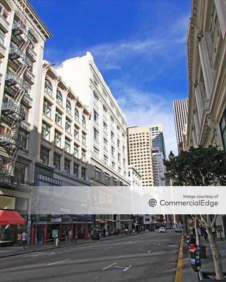 A look at W & J Sloane Building Retail space for Rent in San Francisco