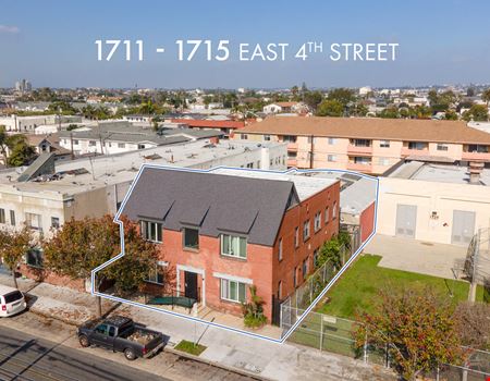 A look at 1711 - 1715 East 4th Street commercial space in Long Beach