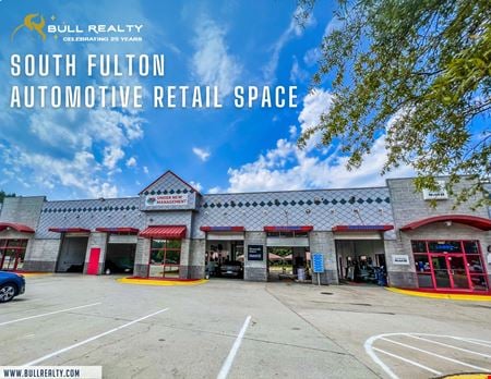 A look at Automotive Retail Space | ±920-3,680 SF Retail space for Rent in South Fulton