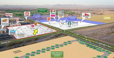A look at Ellsworth Rd & Riggs Rd Retail space for Rent in Queen Creek
