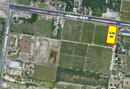 A look at Mayberry Park - Corner Lot commercial space in McAllen