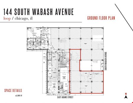 A look at 144 S Wabash Avenue Retail space for Rent in Chicago