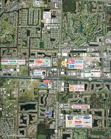 A look at Coral Sky Plaza Retail space for Rent in Royal Palm Beach