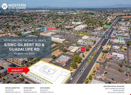 A look at Drive-Thru Pad - Gilbert Retail space for Rent in Gilbert