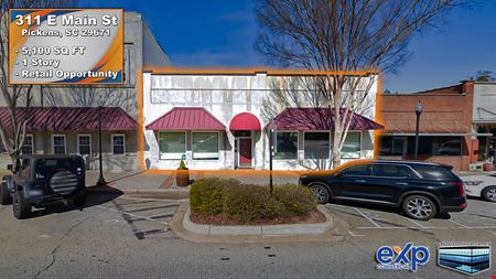 A look at 1 Story, 5,100 SQ FT Retail Opportunity- Downtown Pickens commercial space in Pickens