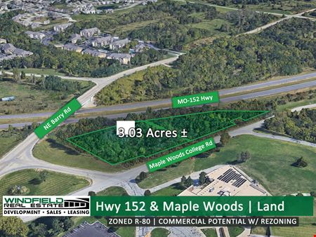 A look at Hwy 152 & Maple Woods commercial space in Kansas City