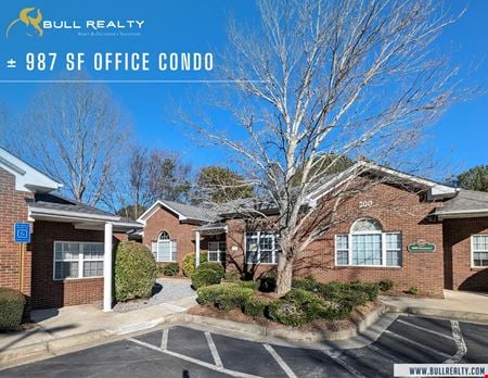 A look at ±987 SF Office Condo Office space for Rent in Woodstock
