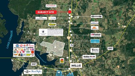 A look at 7.7 Acres I-45 N commercial space in Willis