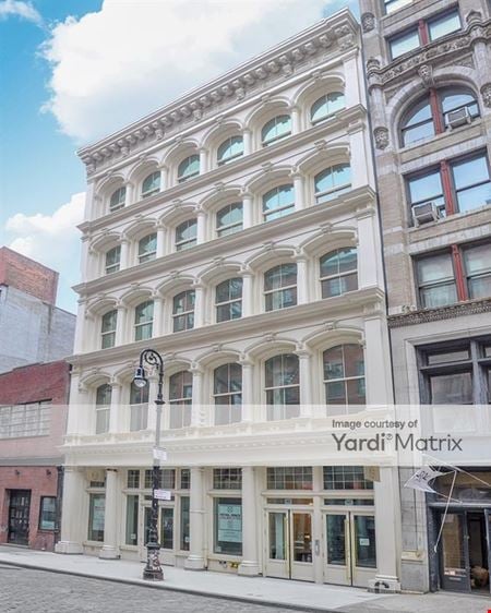 A look at 165 Mercer Street Retail space for Rent in New York