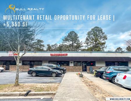 A look at Multitenant Retail Opportunity For Lease | ±5,350 SF Retail space for Rent in Atlanta