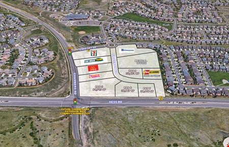 A look at Hess Road and  Chambers Road Commercial space for Sale in Parker