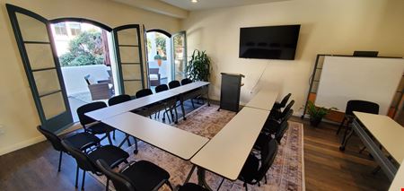 A look at California Wealth Advisors Meeting Room Office space for Rent in Santa Barbara