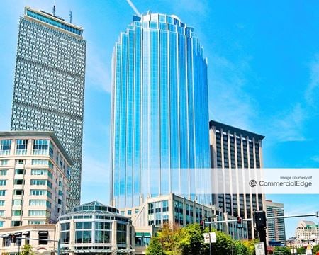 A look at Prudential Center - 111 Huntington Avenue Office space for Rent in Boston