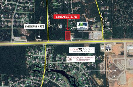 A look at 0.901 Acres FM 1488 commercial space in Magnolia