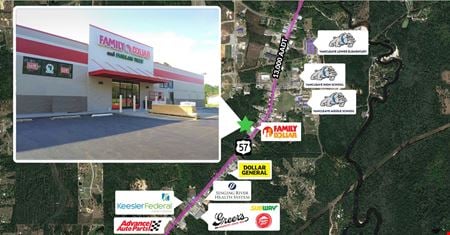 A look at Vancleave Plaza Retail space for Rent in Vancleave