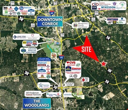 A look at 3.8 Acres commercial space in Conroe