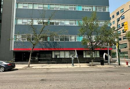 A look at 287 Broadway commercial space in Winnipeg