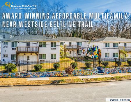 A look at Award Winning Affordable Multifamily Near Westside BeltLine Trail | 40 Units commercial space in Atlanta