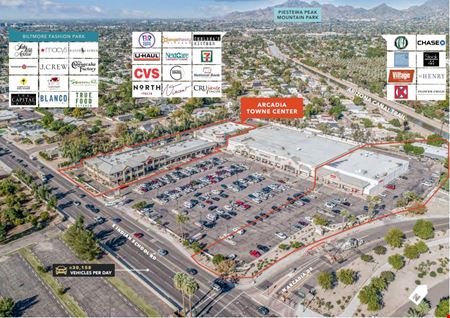 A look at Arcadia Towne Center Retail space for Rent in Phoenix