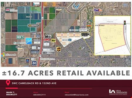 A look at SWC Camelback Rd & 152nd Ave commercial space in Goodyear