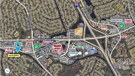 A look at For Sale or Lease | 2.43± AC Parcel on Palm Coast Pkwy Retail space for Rent in Palm Coast