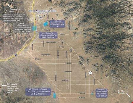 A look at ±40 Acre KP Industrial Land Site commercial space in Yucca