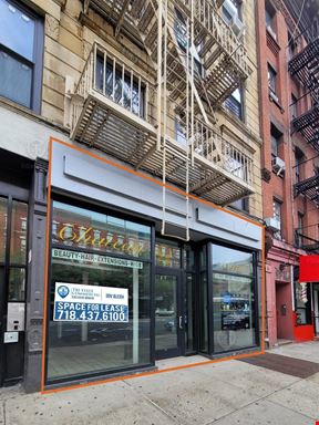 600 SF | 1789 Amsterdam Ave | Retail Space for Lease