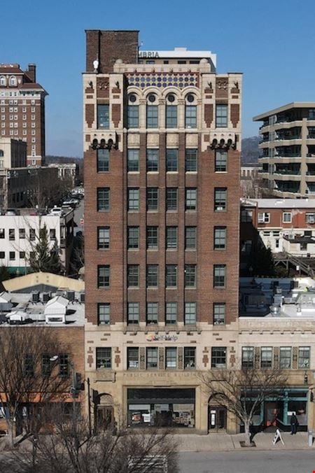 A look at 34 Wallstreet Office space for Rent in Asheville