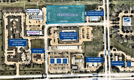 A look at For Sale I ±3.3062 Acres commercial space in Pearland