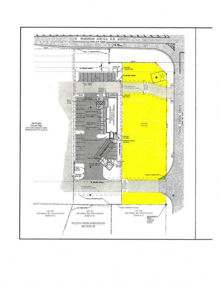 A look at 0.83 AC Site Grovetown Retail/Office Near Fort Gordon commercial space in Grovetown