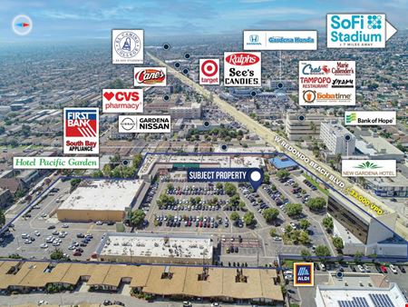 A look at Pacific Square Shopping Center commercial space in Gardena