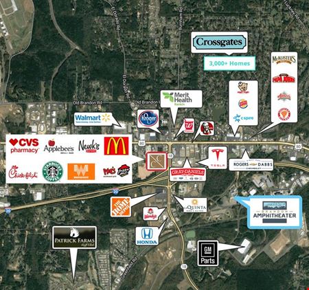 A look at Crossgates Crossing Development | Pad Sites for Restaurant, Retail & Hotel on I- commercial space in Brandon
