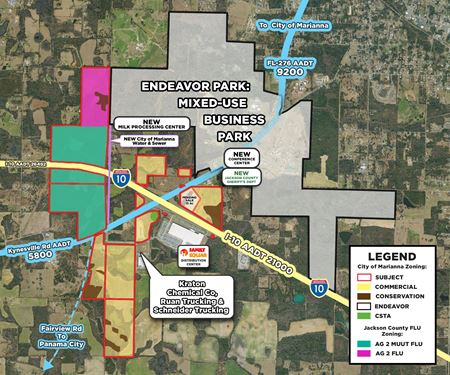 A look at 649.93 Acres of Commercial & Mixed-Use Land off Exit 136 I-10 commercial space in Marianna