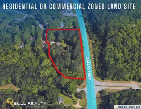 A look at Residential or Commercial Zoned Land Site commercial space in Douglasville