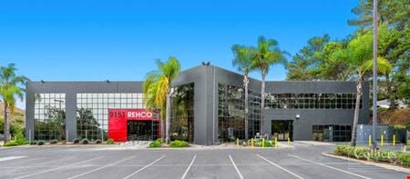 A look at NEW RENOVATIONS COMPLETE - FLEXIBLE BUILDING DESIGN - Can accommodate Distribution, Manufacturing, and R&D uses Industrial space for Rent in San Diego