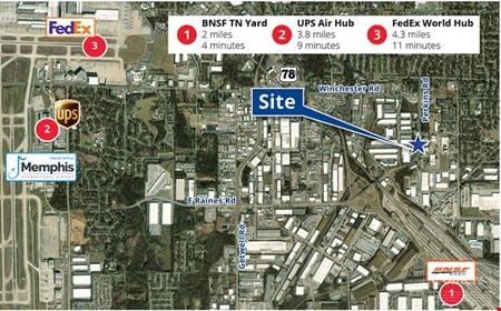 A look at 4.04 Acre Industrial Outdoor Storage | Drop Lot in Memphis, TN commercial space in Memphis