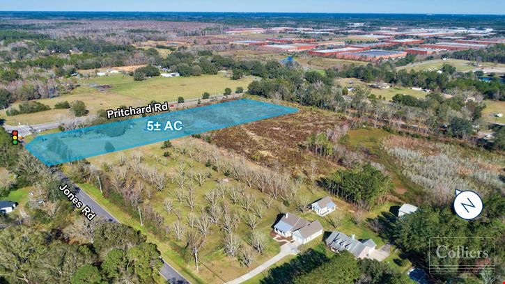 5 Acres | 9064 Pritchard Rd
