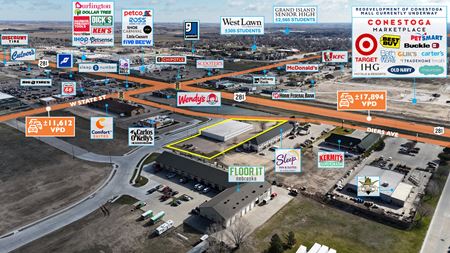 A look at Former Aaron's - 17K VPD | Sam’s Club & Target Shadow | 14,740 SF commercial space in Grand Island