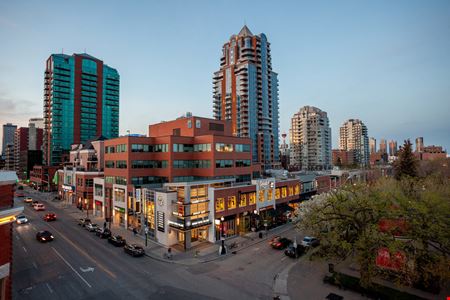 A look at Mount Royal Village Office space for Rent in Calgary