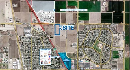 A look at 19.36± Acres - Retail Commercial Land commercial space in Tulare