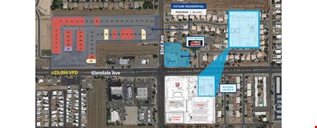 A look at Retail Pad for Sale or Build-to-Suite or Ground Lease Retail space for Rent in Glendale