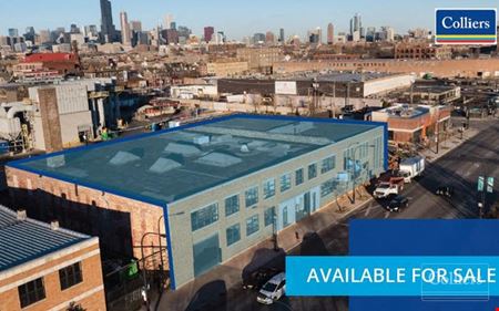 A look at 34,000 SF Available for Lease or Sale in Chicago Industrial space for Rent in Chicago
