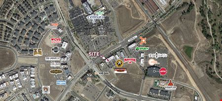 A look at  Meadows Parkway and Limelight Avenue - SWC commercial space in Castle Rock
